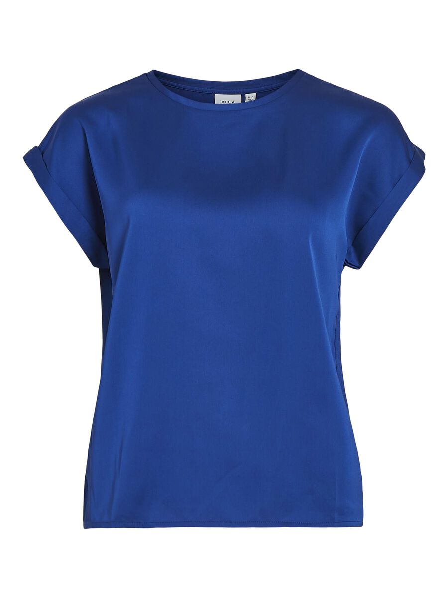 Round Neck Short Sleeved Top