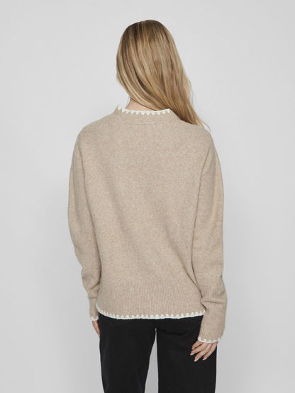 STITCH KNITTED PULLOVER