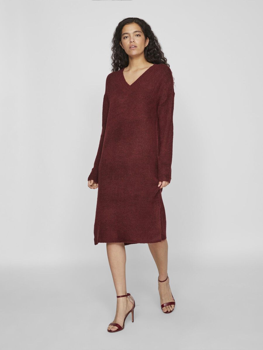 MIDI KNITTED DRESS