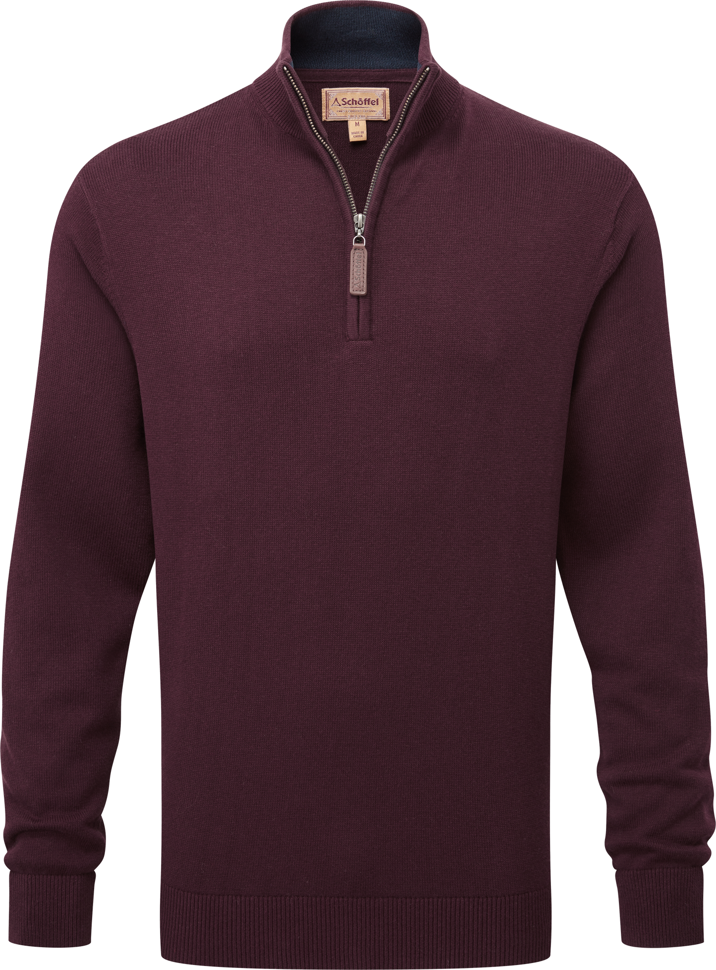 Calton Cotton Cashmere 1/4 Zip Jumper