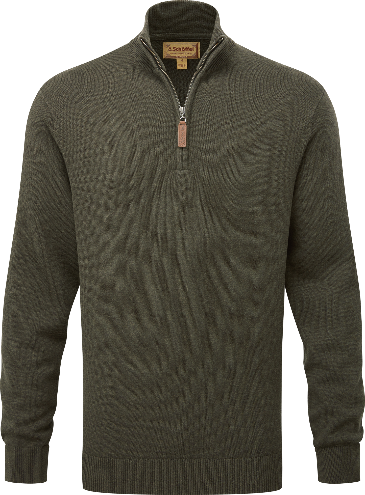 Calton Cotton Cashmere 1/4 Zip Jumper