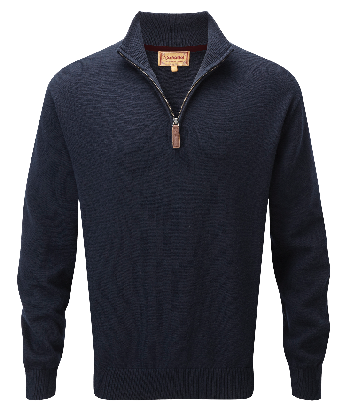 Calton Cotton Cashmere 1/4 Zip Jumper