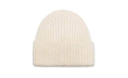 Chunky Rib-Knit Beanie Hat