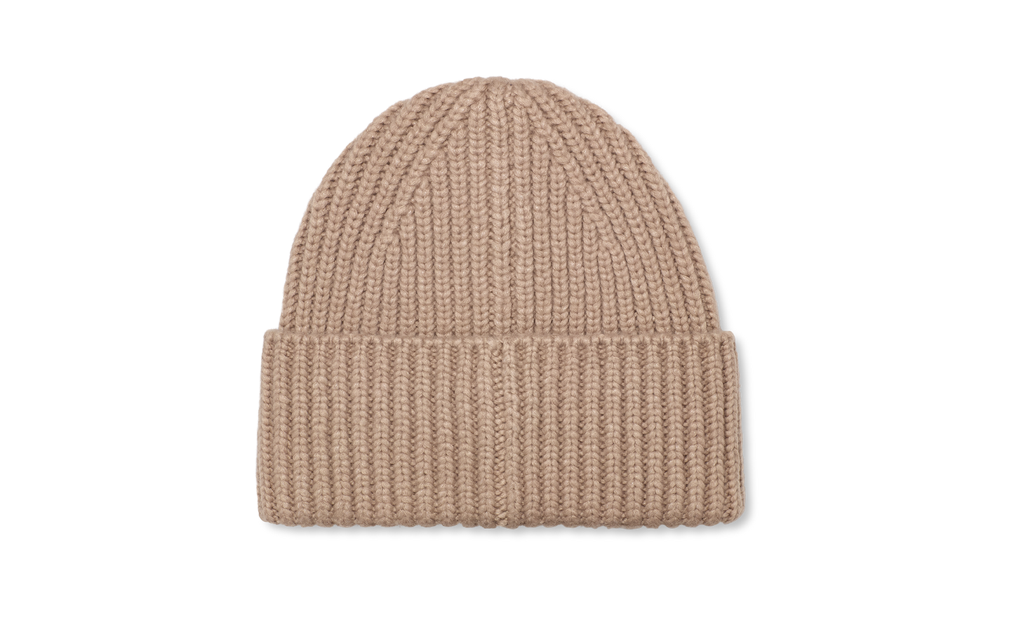 Chunky Rib-Knit Beanie Hat