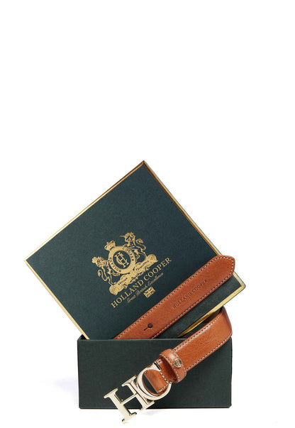 Atelier Slim Logo Belt