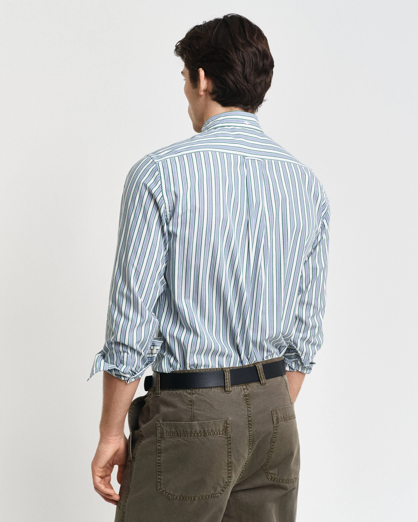 Regular Fit Garment-Dyed Checked Shirt