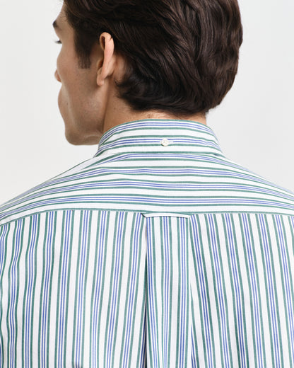 Regular Fit Garment-Dyed Checked Shirt