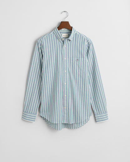 Regular Fit Garment-Dyed Checked Shirt