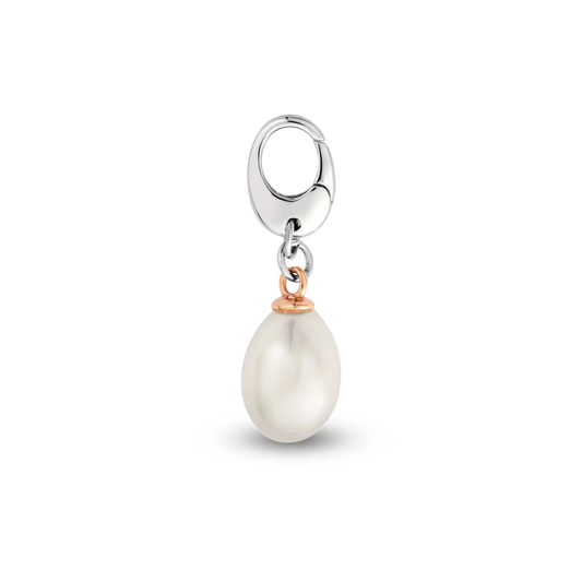 Insignia Sterling Silver Beachcomber Charm with Pearl