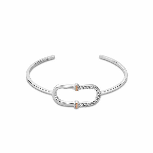 Clogau Connection Silver Bangle