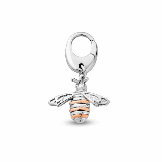 Tree of Life Insignia Silver Honey Bee Charm