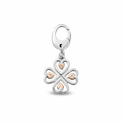 Tree of Life Insignia Silver Heart Charm