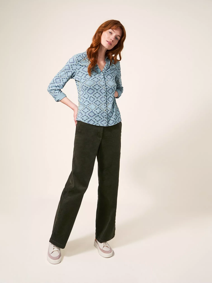 Belle Cord Wide Leg Trouser