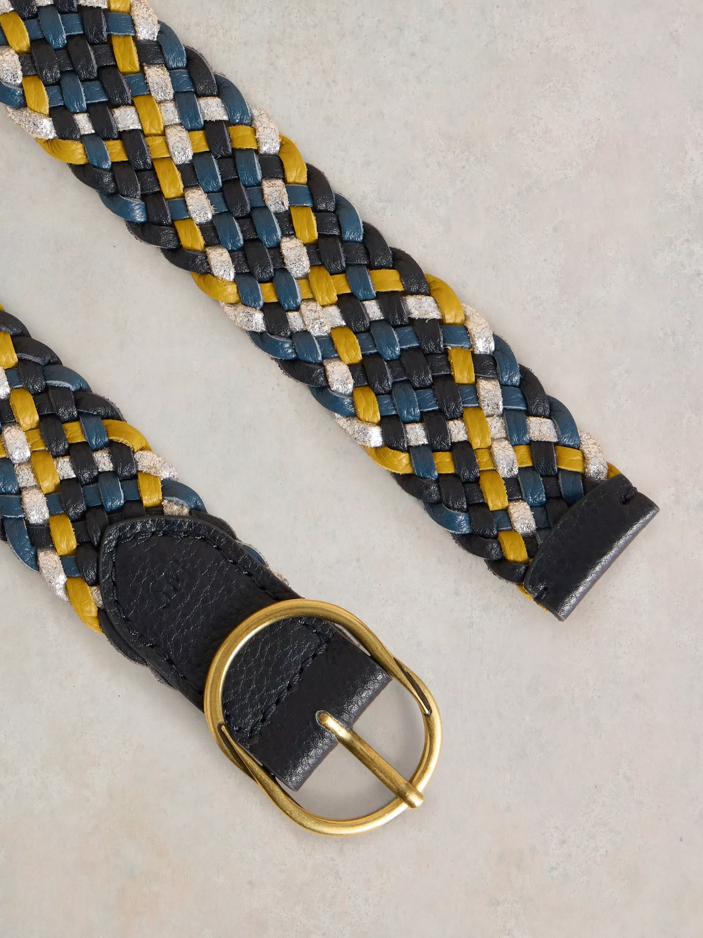 Leather Weave Belt