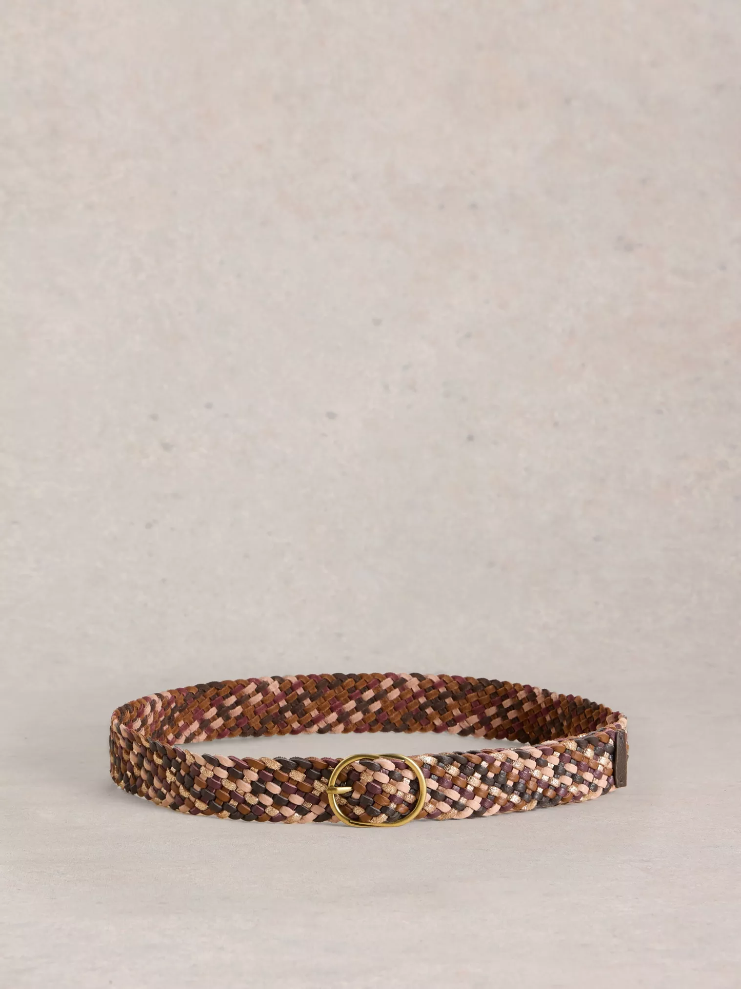 Leather Weave Belt