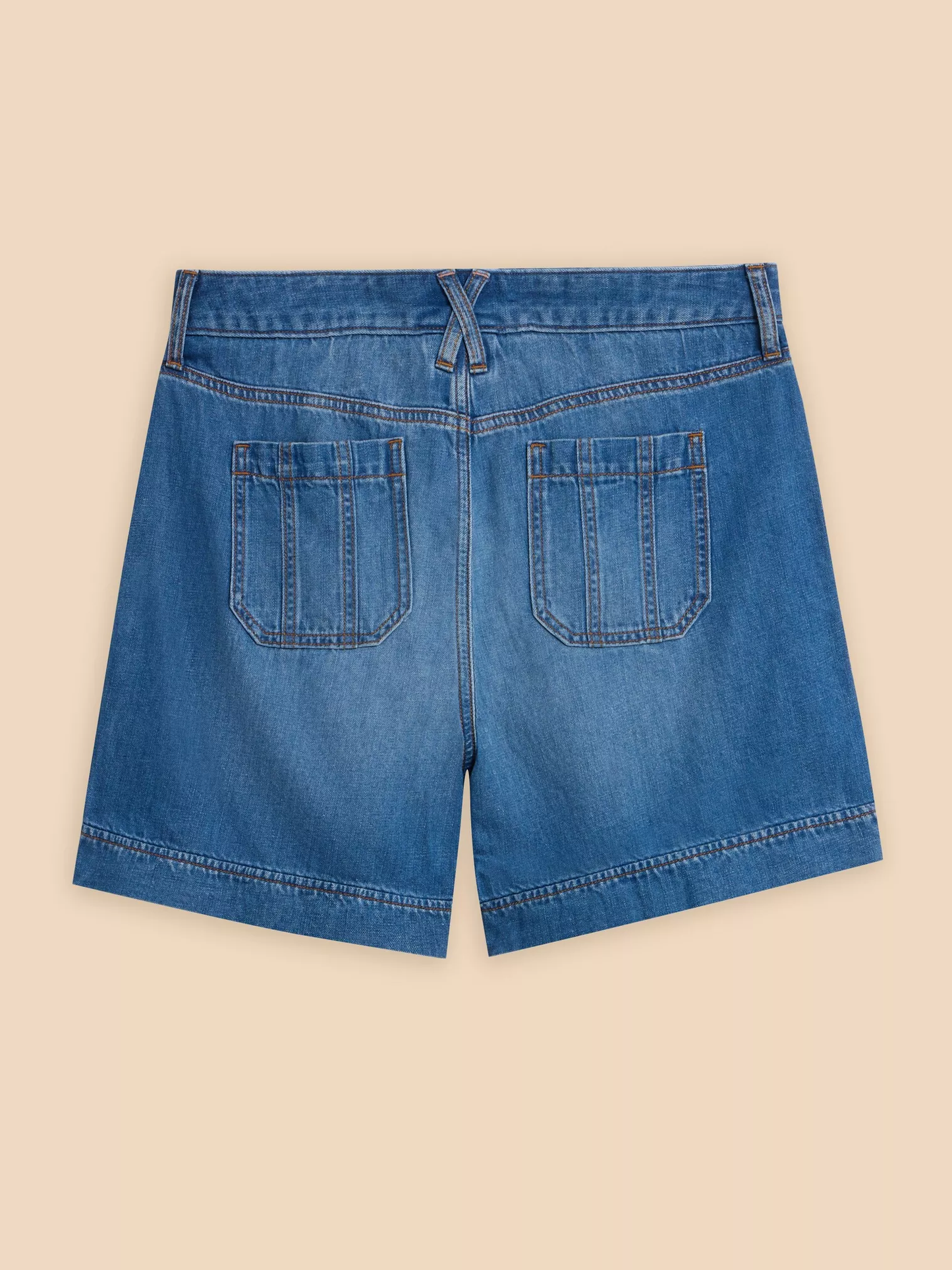 Mollie Combat Denim Shorts