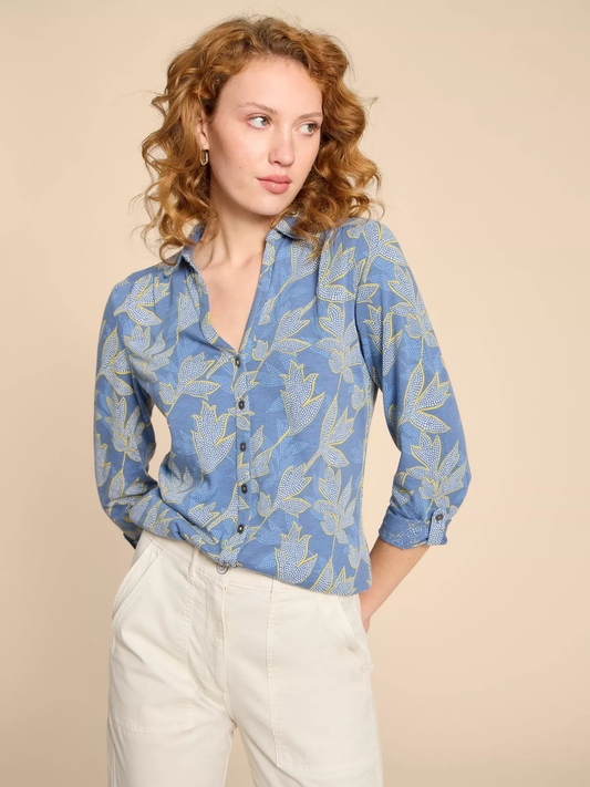 Annie Printed Cotton Shirt