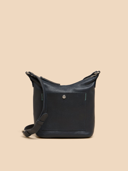 Mini Leather Fern Crossbody