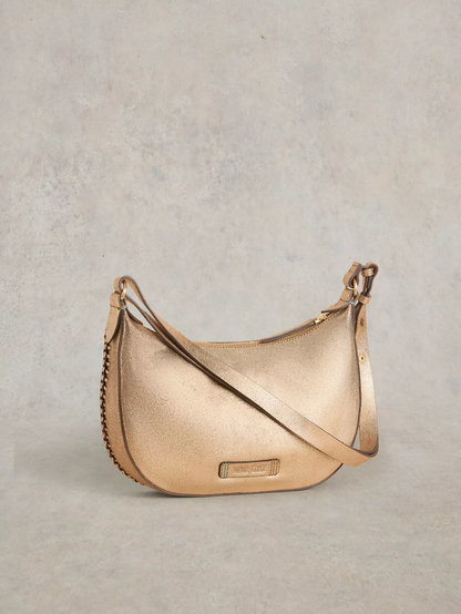 Suzie Swing Convertible Bag Gold Tone Metallic