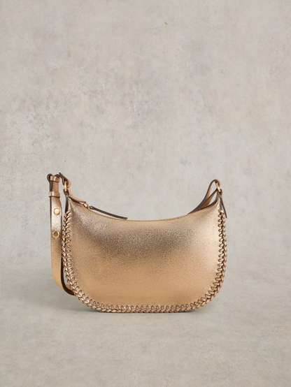 Suzie Swing Convertible Bag Gold Tone Metallic