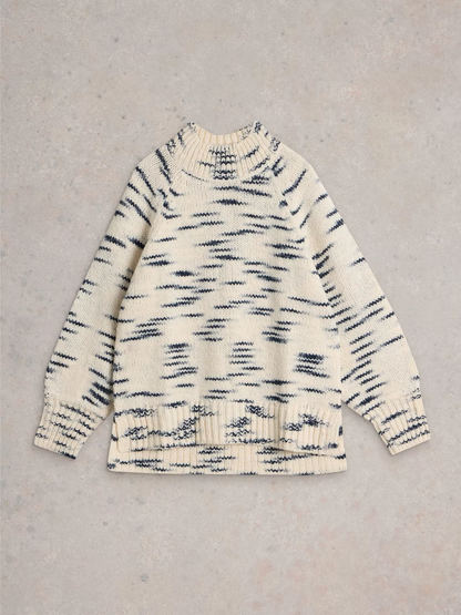 Spacedye High Neck Jumper