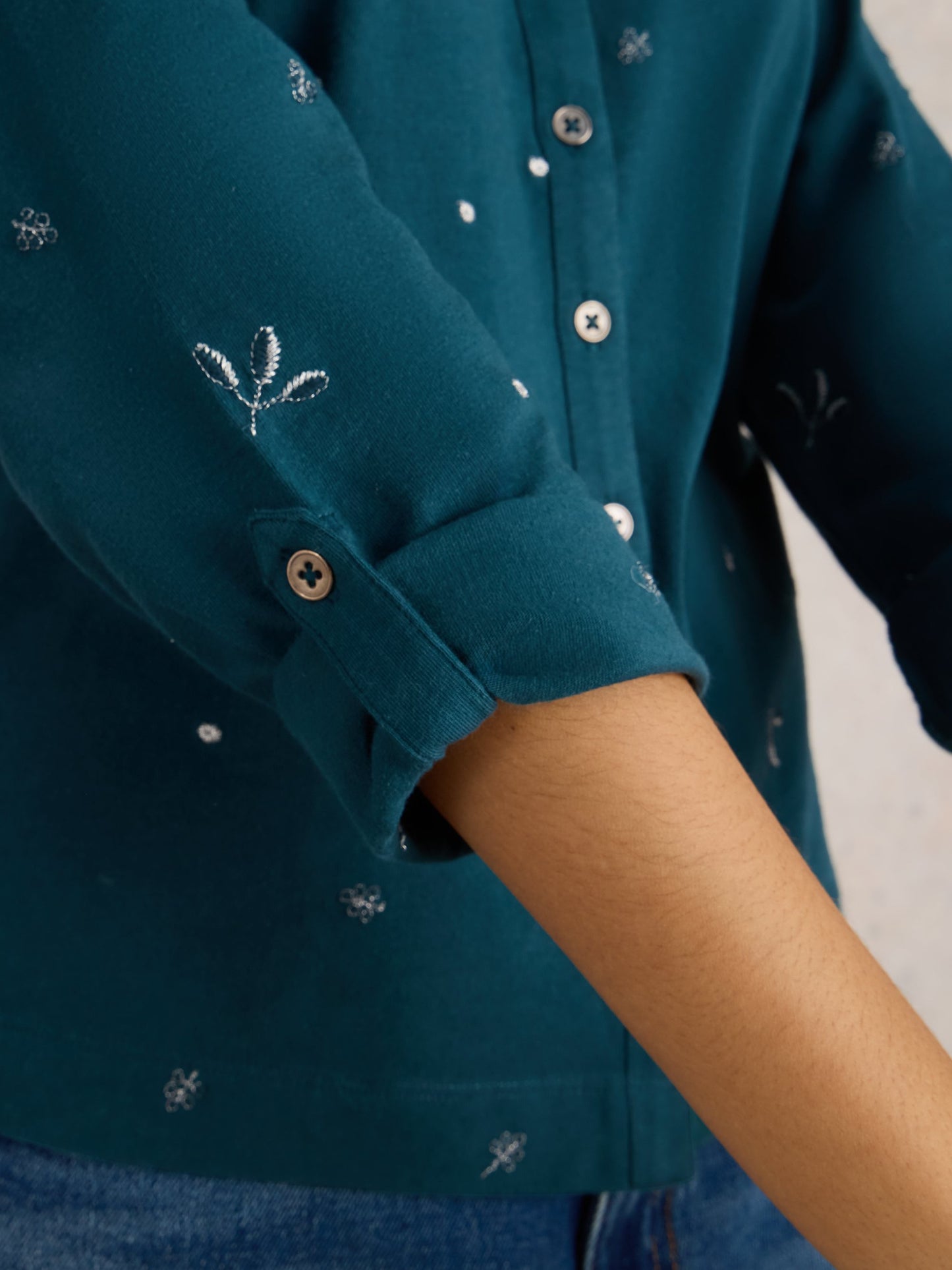 ANNIE EMBROIDERED SHIRT