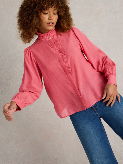 Pauline Frill Neck Top