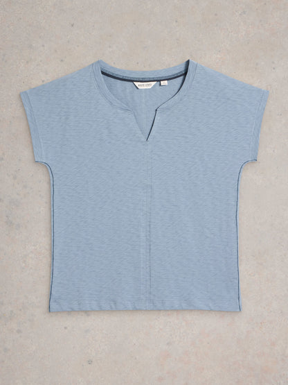 Nelly Notch Neck Tee