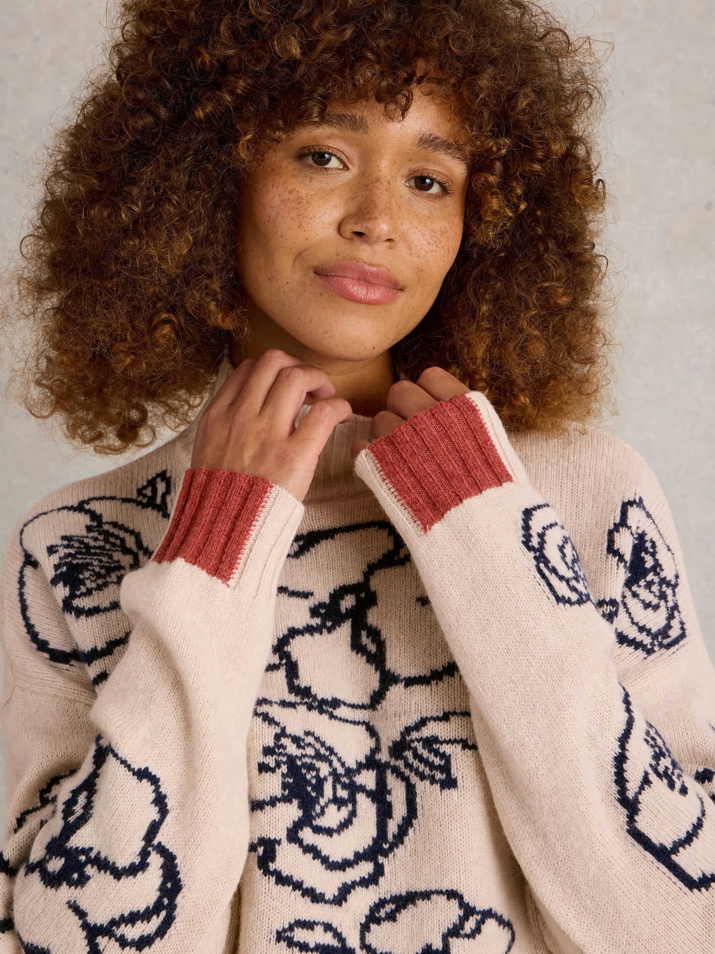 Sprig Floral Jumper