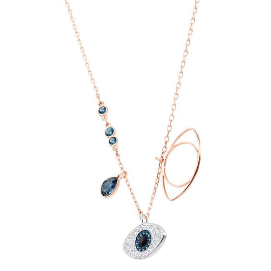 Duo Pendant Evil Eye