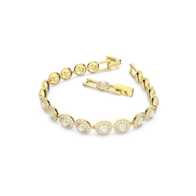 Angelic Bracelet White and Gold Tone