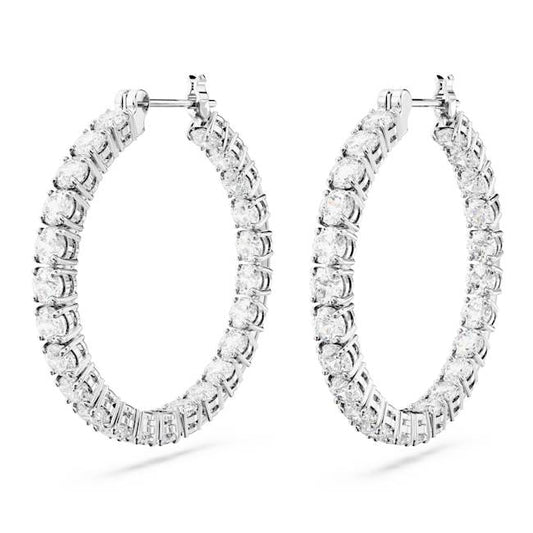 Matrix Hoop Earrings