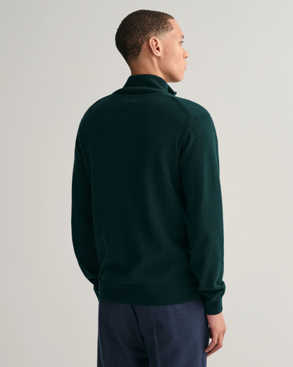 Superfine Lambswool Half-Zip Sweater