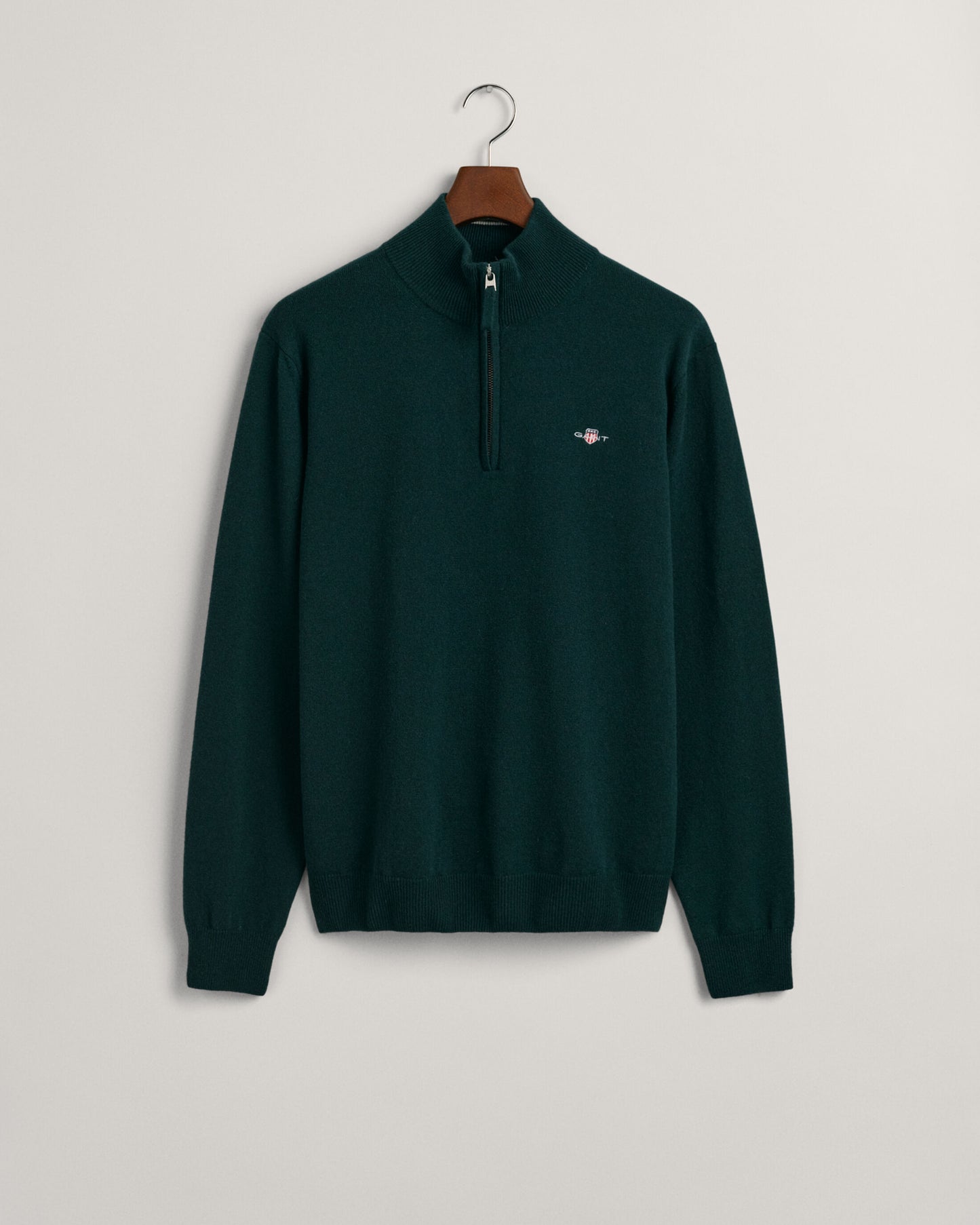 Superfine Lambswool Half-Zip Sweater