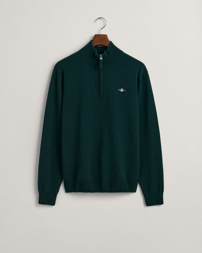 Superfine Lambswool Half-Zip Sweater