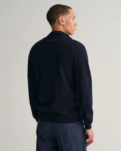 Superfine Lambswool Half-Zip Sweater