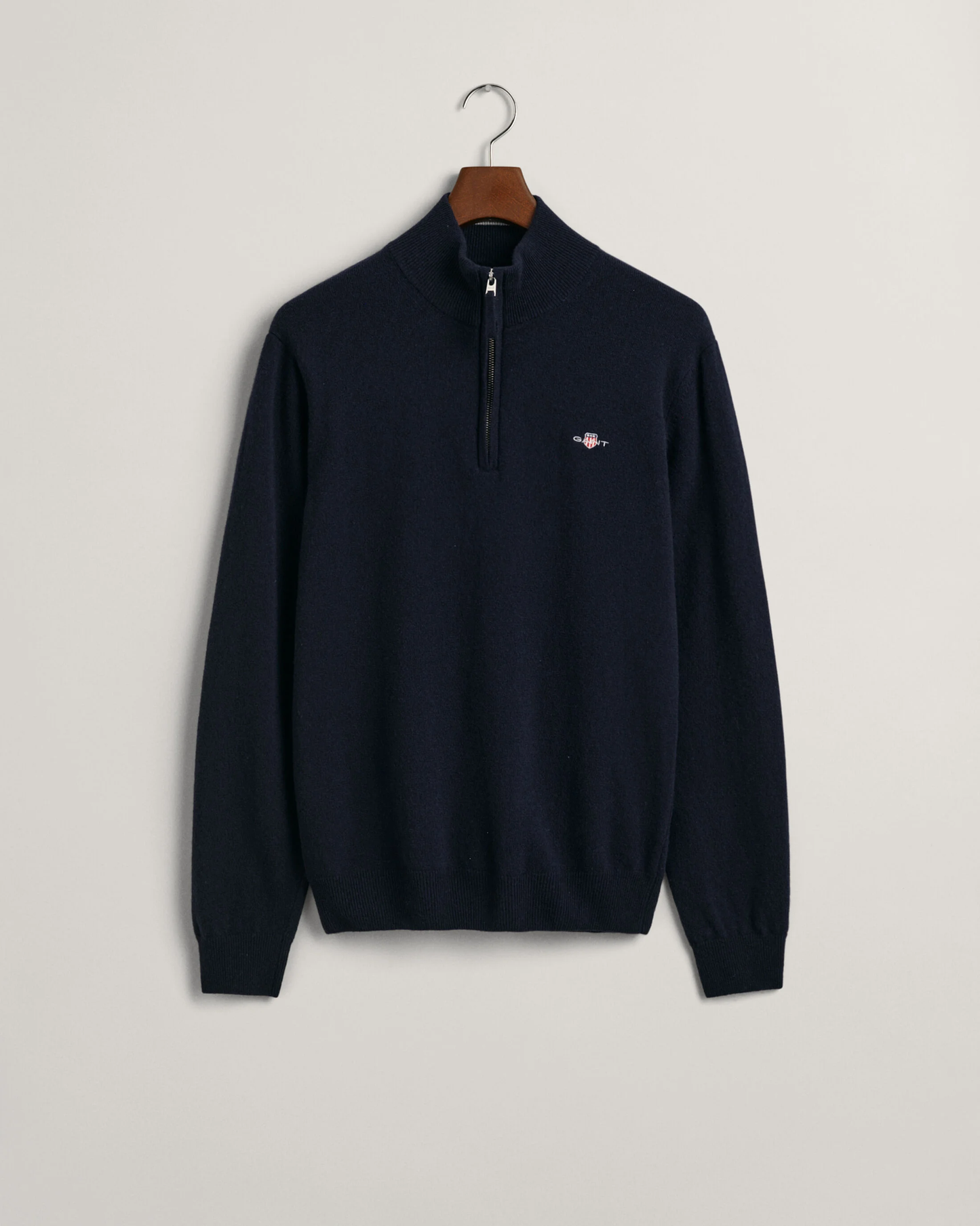 Superfine Lambswool Half-Zip Sweater