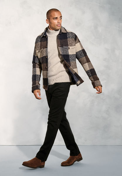 Fitzgerald Chocolate Check Overshirt