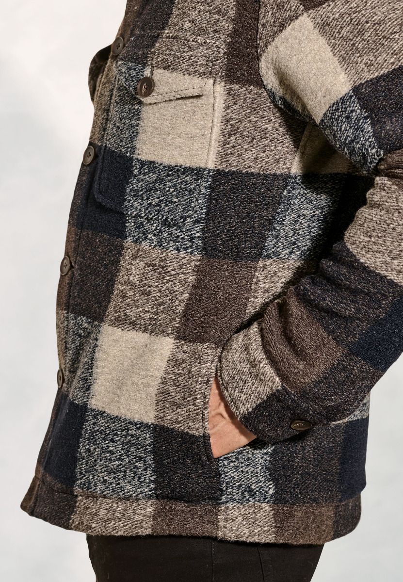 Fitzgerald Chocolate Check Overshirt