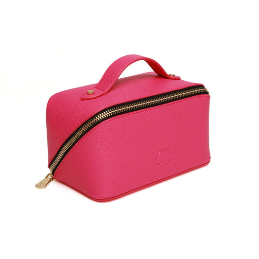 Hot Pink & Black Train Mini Case