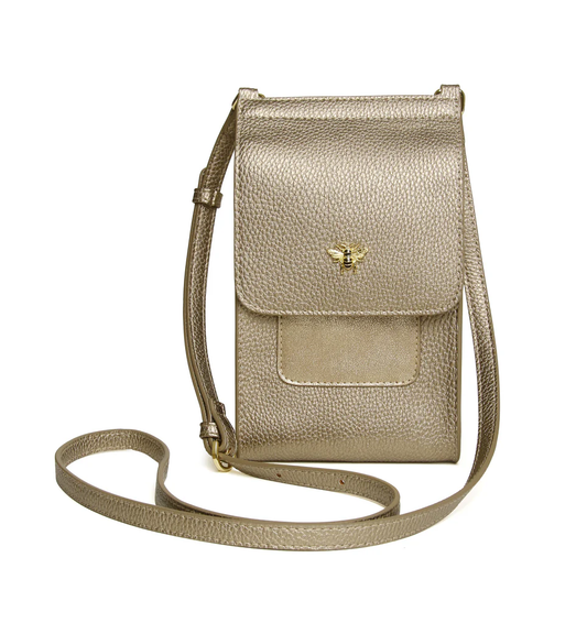 Bronze - Mini Bloomsbury Crossbody Bag