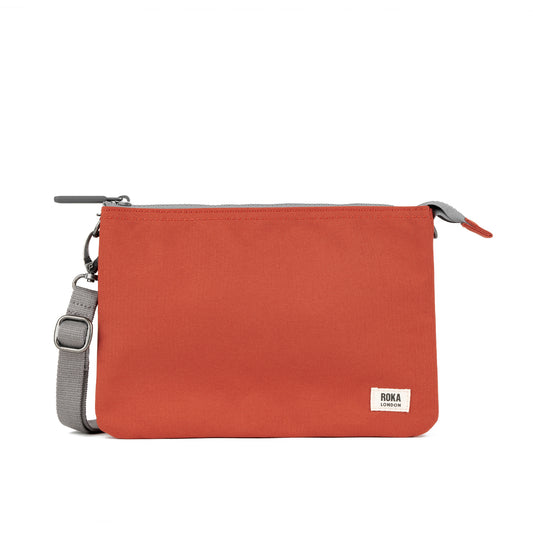 Carnaby Crossbody Rooibos XL Recycled Canvas