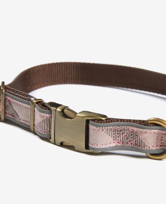 Reflective Tartan Dog Collar