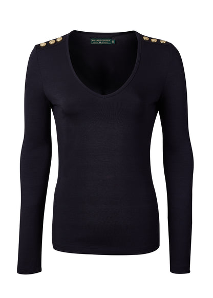 Long Sleeve V-Neck Tee