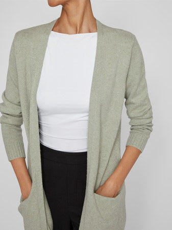 VIRIL OPEN L/S KNIT CARDIGAN - NOOS