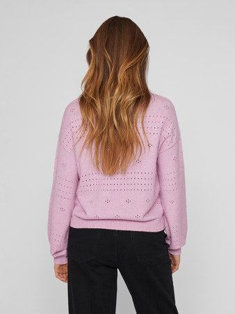 VIRIL POINTELLE KNIT JUMPER