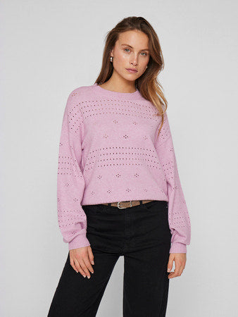 VIRIL POINTELLE KNIT JUMPER