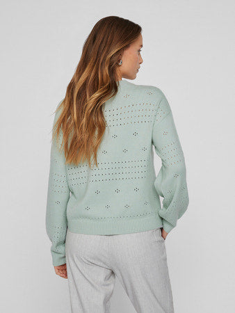 VIRIL POINTELLE KNIT JUMPER