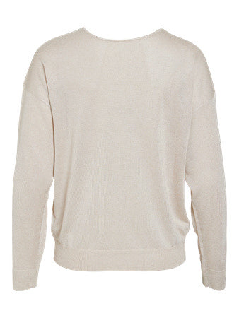 VINOVY V Neck Long Sleeve Top