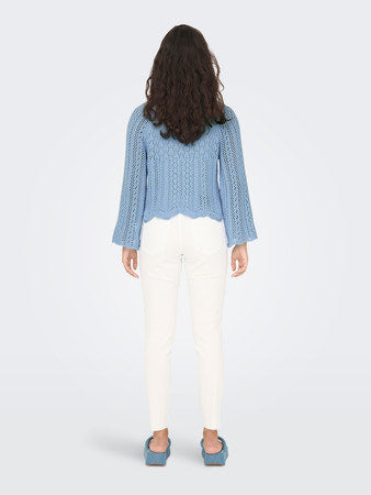 Cropped Knitted Pullover